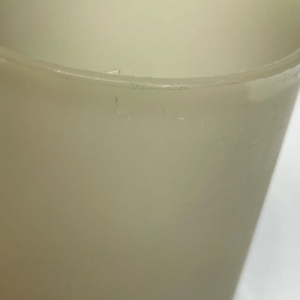 Vintage Tupperware Tall Tumblers Set Of 2 Green & White Plastic Cups Made In USA